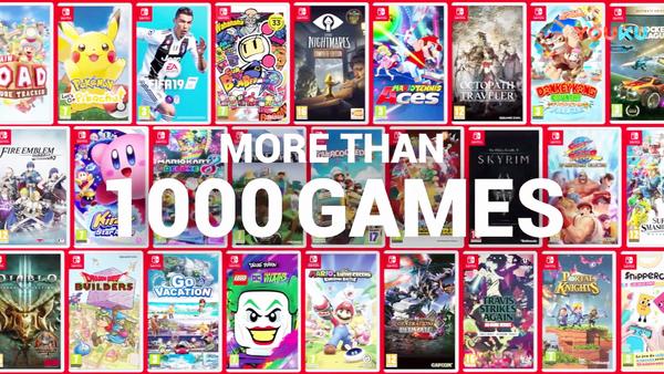 任天堂Switch主机全球销量突破1000万台