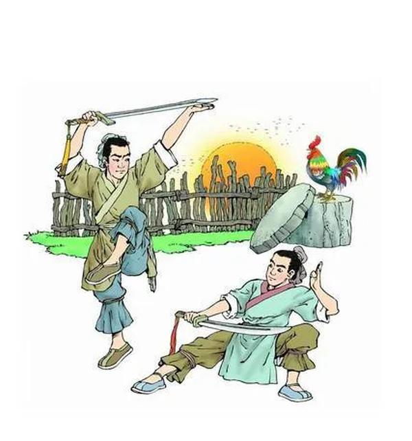 闻鸡起舞的故事30字(用自己的话说说闻鸡起舞的故事30字)