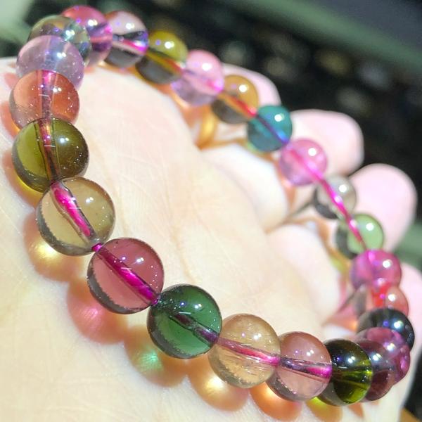 碧玺手链图片(碧玺手链图片)