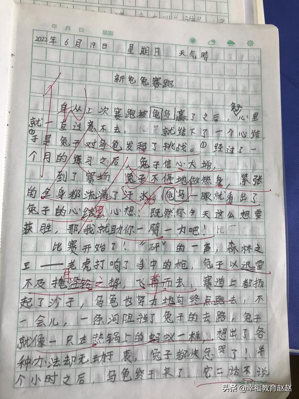 新的龟兔赛跑故事400字(故事新编龟兔赛跑400字左右)