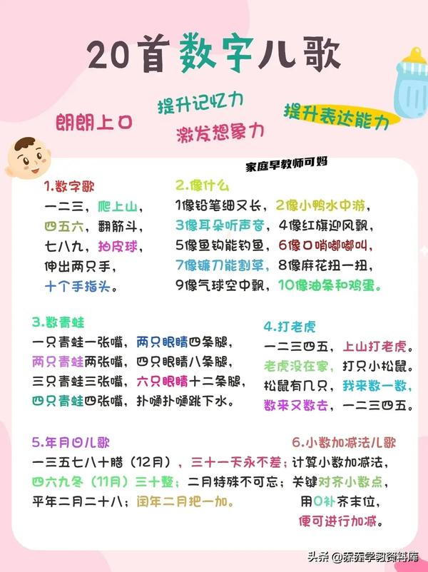 幼师考编面试儿歌50首（幼师考编面试儿歌50首视频）