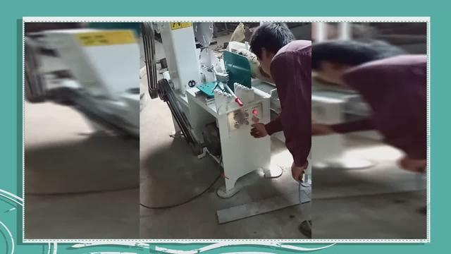圆木推台锯的试机视频