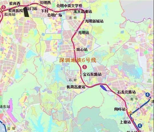 深圳地铁6号线（光明线）最新进展