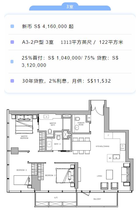 新加坡第一高楼豪宅公寓丨Wallich Residences 华利世家