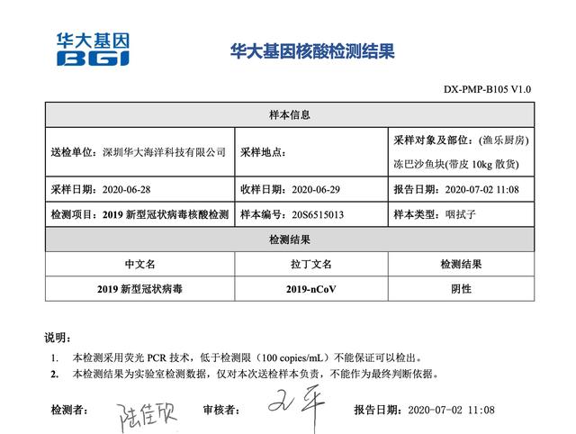 全面排查！华大海洋联合沃尔玛针对系列水产品进行核酸检测