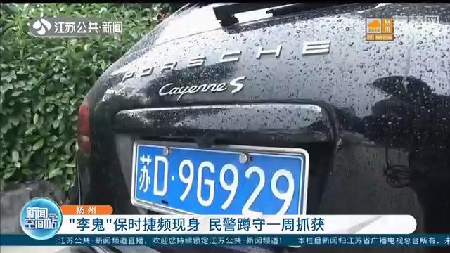 号牌、行驶证、保险全是伪造 扬州交警截停&ldquo;李鬼&rdquo;保时捷