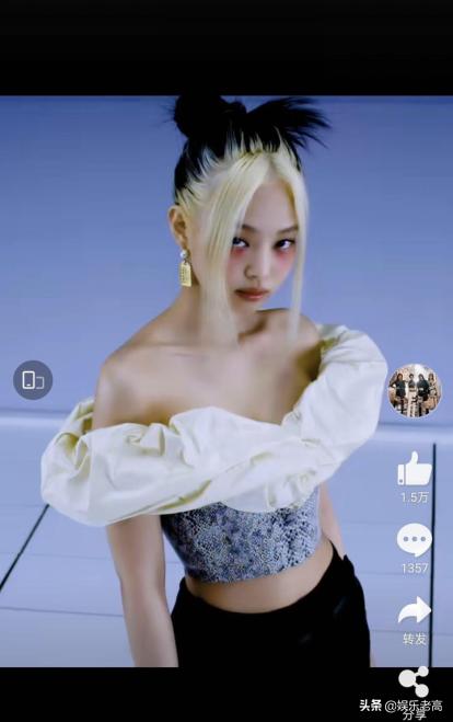 Jennie回归预告造型抄袭被挂了，妆容几乎一模一