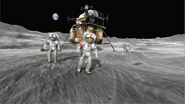 月球温差高达300度，美国宇航员为什么能在月面待好几天？
