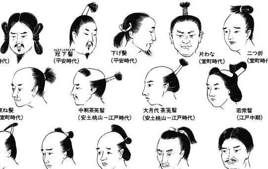 流行非主流？古代日本人为什么要把头发中间“铲平”弄个地中海！