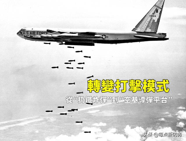 轰-6J和B-52J：老平台搭载新锐巡航导弹，节约成本战斗力飙升！