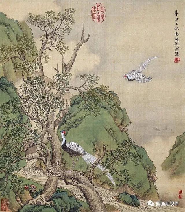 工笔山水画精品图片