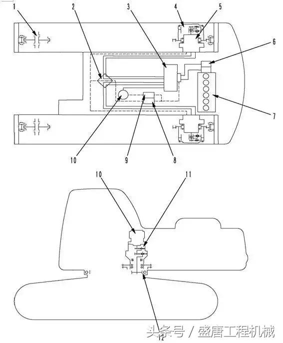 挖掘機的基本構造及工作原理