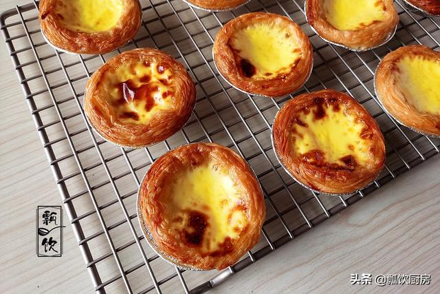 想吃蛋挞，我用家常食材做挞液，朋友都说好简单，好记一学就会
