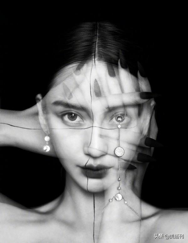 大片|Angelababy碎玻璃大片 高级脸四分五裂不影响颜值