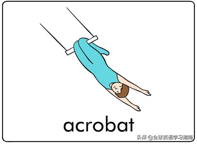 图片[11]-幼儿启蒙英语单词闪卡 － 字母Aa的15个相关单词-笑傲英语网