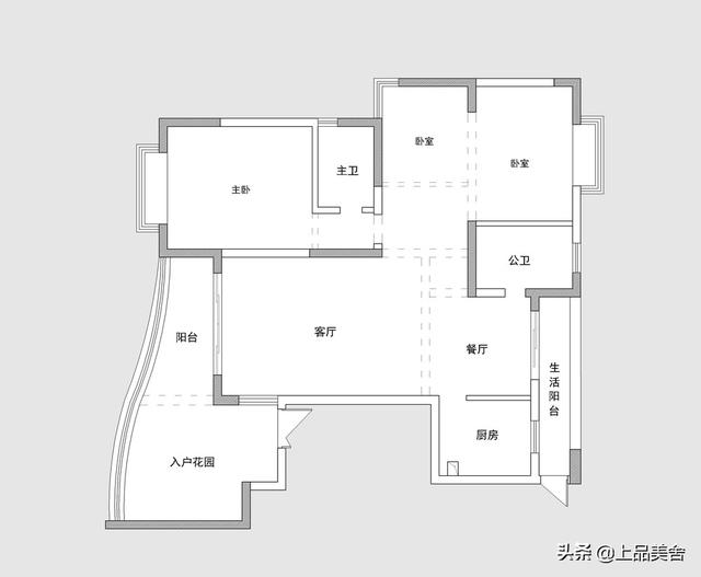 133平美式风格，难怪现在这么流行开放式厨房，原来效果这么惊艳