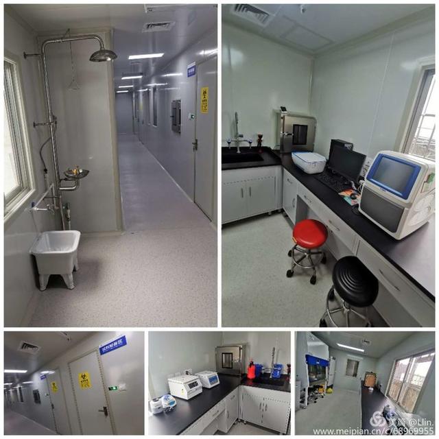临渭区中医医院核酸实验室正式启用