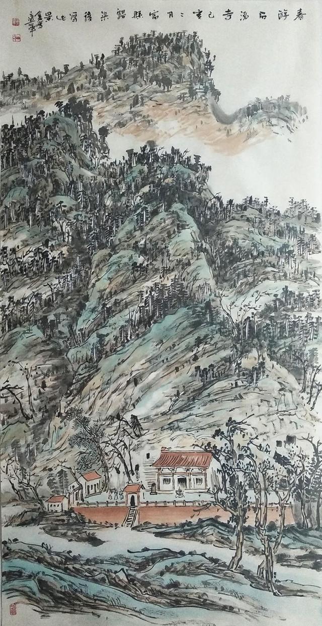国家一级美术师鱼军——巍峨挺立 巧夺天工