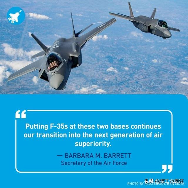 美国空军新增两个国民警卫队基地：继续装备F