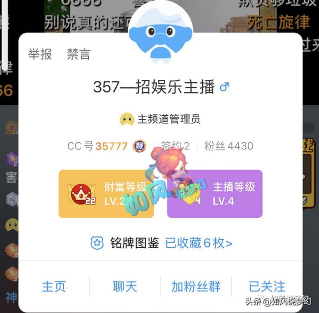 梦幻西游：钓鱼岛老板357进军CC娱乐直播，老王连麦推荐美女主播