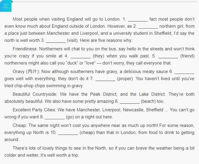 图片[4]-假期刷完这20套高中英语语法填空题，高分无忧，高中生都值得-笑傲英语网