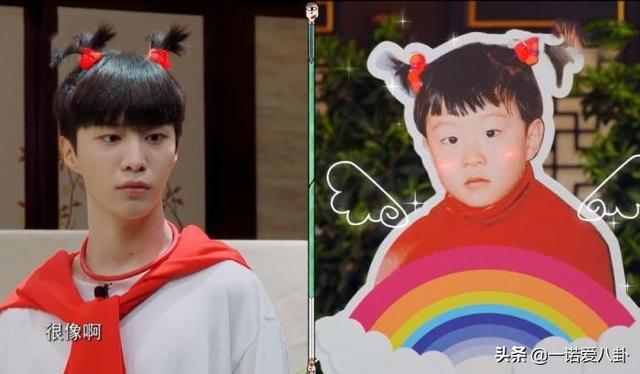 鞠婧祎晒童年照引争议，不放正脸还加滤镜，杨迪一句话回怼太真实