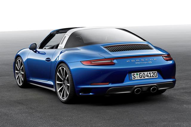 全新2021款保時捷911 Targa 4跑車官方照片泄漏
