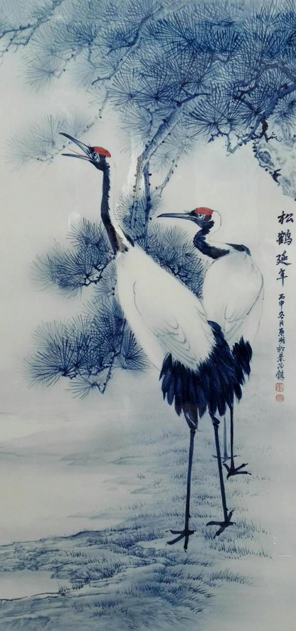 江西省高级工艺美术师李东明 瓷板画作品鉴赏