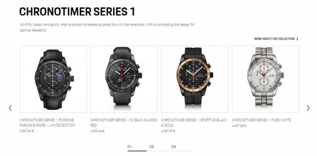 Porsche Design推150万种个性化手表 终于不再纠结开车配什么表了