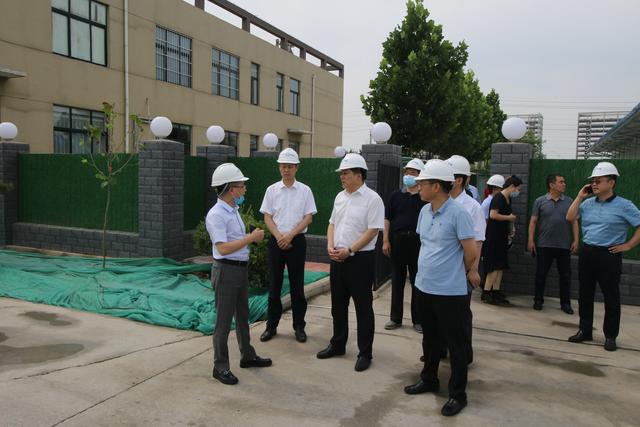 区委书记韩伟到济南新材料产业园区调研重点项目建设情况