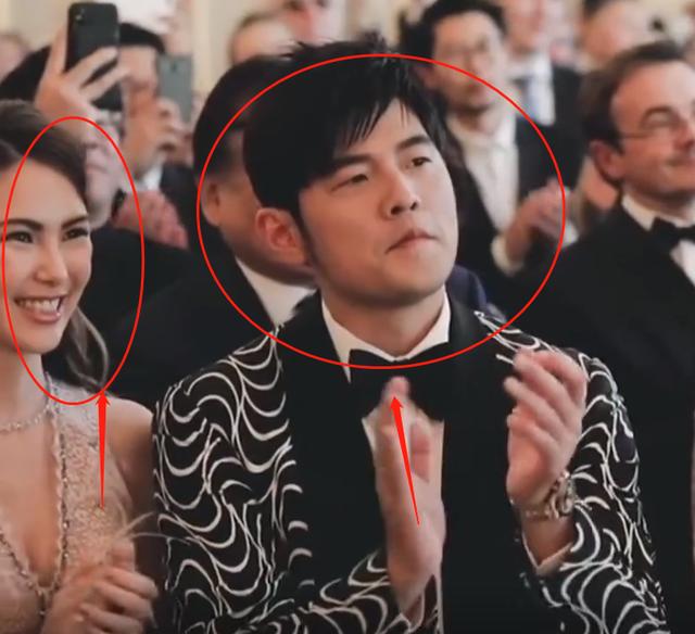 吉娜郎朗婚礼太甜蜜，镜头一扫而过，周杰伦昆凌同框我没眼花吧？