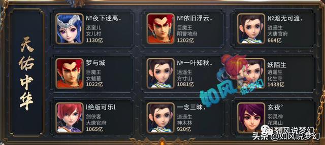 梦幻西游：CC公会赛八大战队全面介绍，谁能狙击天元噩梦珍宝阁？