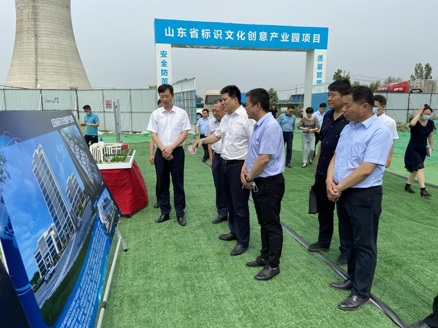 区委书记韩伟到济南新材料产业园区调研重点项目建设情况