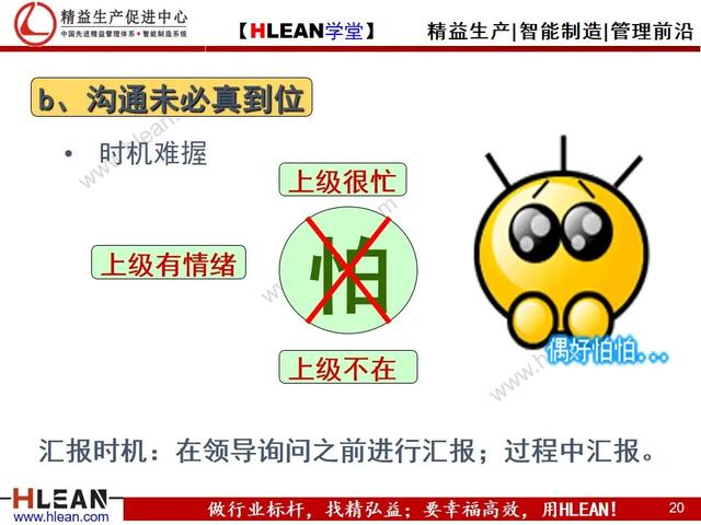 「精益学堂」有效沟通——报.联.商（上篇）