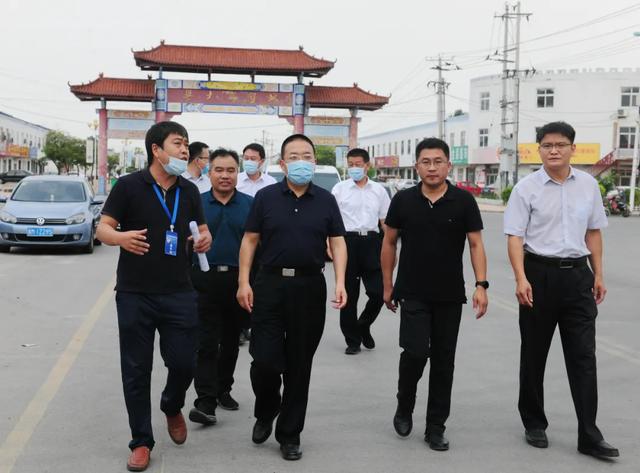 赵永生同志到滨城区梁才街道办事处督导文明城市创建工作