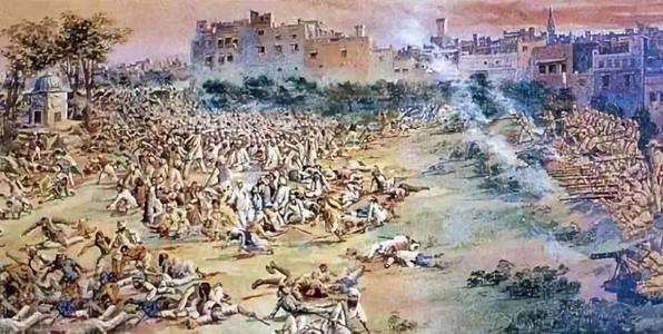 阿姆利则惨案，英国为打击印度而引发的“札连