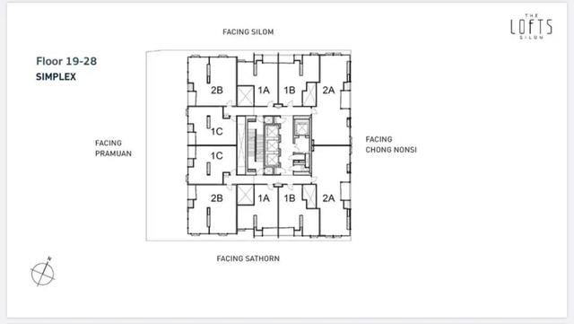 曼谷华尔街市中心轻轨旁豪宅公寓丨准现房 The Lofts Silom