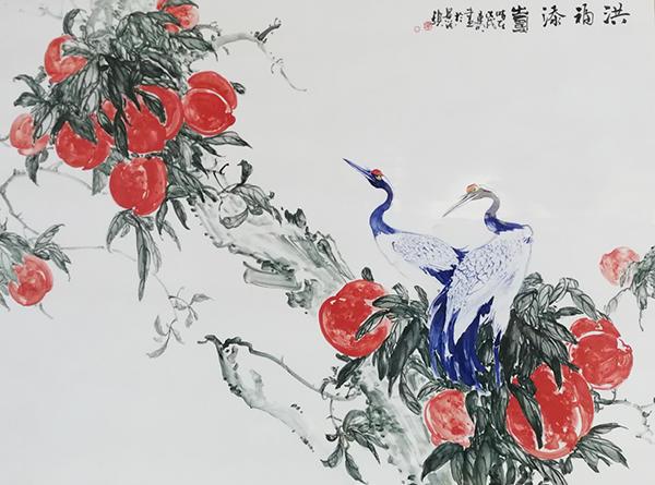 江西省高级工艺美术师李东明 瓷板画作品鉴赏