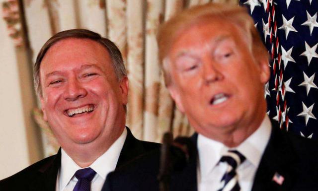 敢查我好兄弟蓬佩奥？顶着民主党压力，特朗普开除美国国务院官员