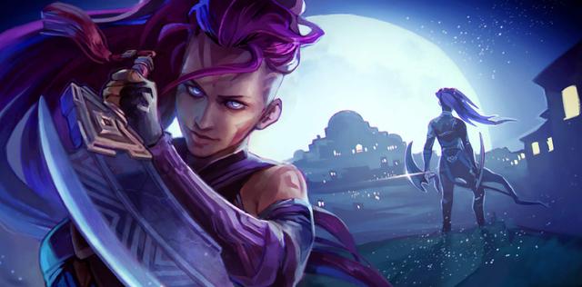 双刀和名字体现了中国风？《DOTA2》女法师来得有点帅