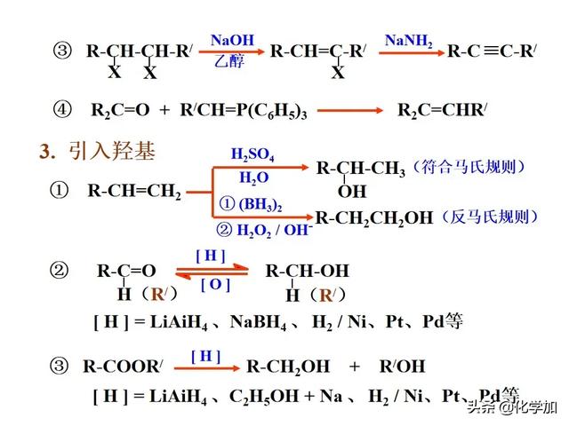 有机合成路线设计总结