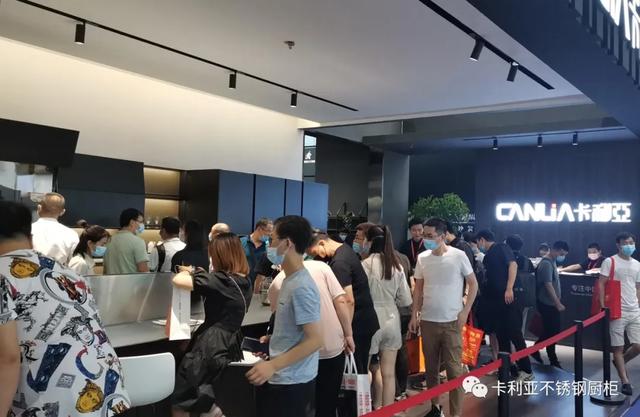 乘风广州建博会，cq9电子不锈钢橱柜热度不减，闪耀依旧