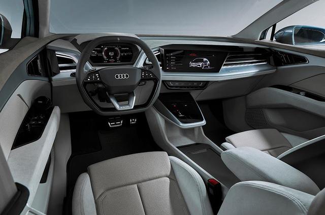 纯电动轿跑SUV 图解奥迪Q4 Sportback e-tron概念车