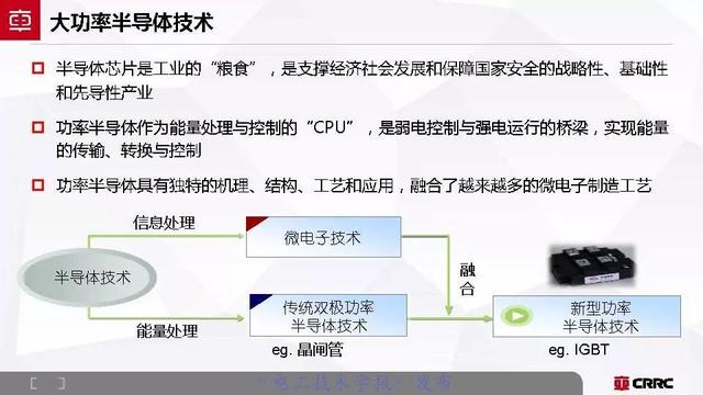 中車時代電氣：大功率半導體技術(shù)現(xiàn)狀與展望