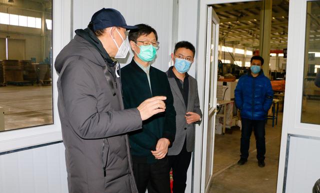 陈西武到百福特制冷公司调研