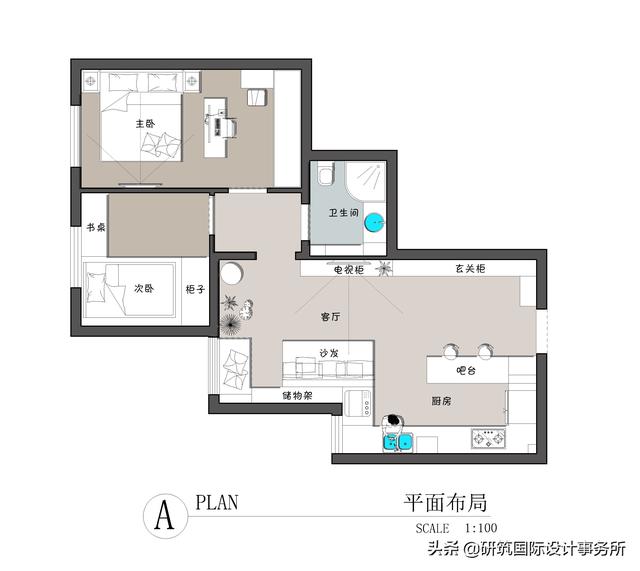 北欧简单色，营造唯美、文艺的生活格调