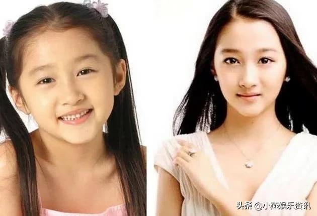 明星第一次拍戏，关晓彤稚嫩，杨紫可爱，看到