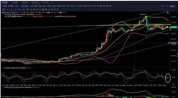 苏苏：BTC高位回填缺口，后期试探新的高点