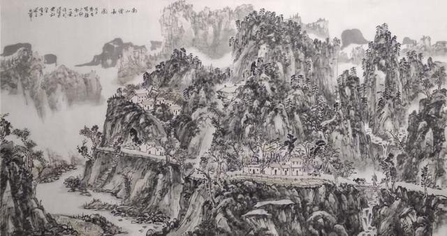国家一级美术师鱼军——巍峨挺立 巧夺天工