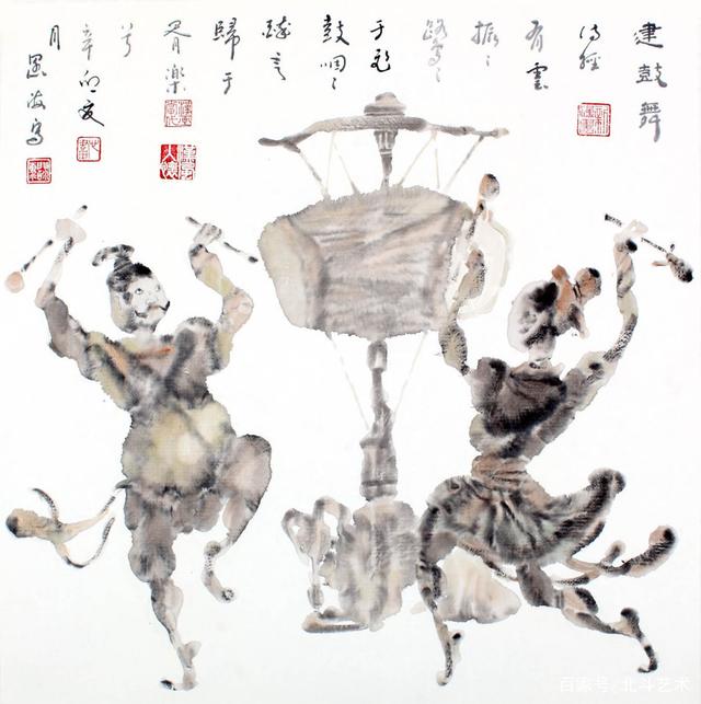 初识不知石中玉，内有玄机气自华，赏王阔海的新汉画艺术